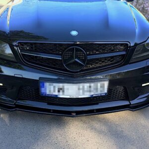 Maxton sprednji splitter za Mercedes-Benz C63 AMG Sedan / Estate W204 Facelift / S204 Facelift