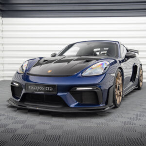 Maxton sprednji splitter za Porsche 718 Cayman GT4 RS 982c