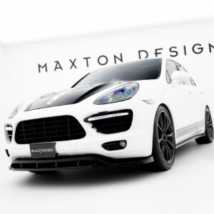 Maxton sprednji splitter za Porsche Cayenne Turbo / Standard Mk2
