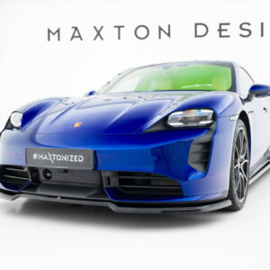 Maxton sprednji splitter za Porsche Taycan Turbo S Mk1