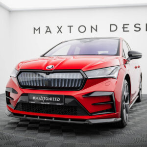 Maxton sprednji splitter za Skoda Enyaq Coupe iV RS