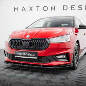 Maxton sprednji splitter za Skoda Fabia Monte Carlo Mk4