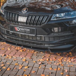Maxton sprednji splitter za Skoda Karoq Sportline