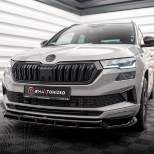 Maxton sprednji splitter za Skoda Karoq Sportline Mk1 Facelift