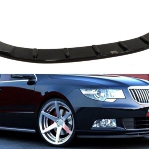 Maxton sprednji splitter za Skoda Superb Mk2 (For Sport Front Bumper Spoiler)