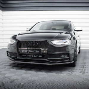 Maxton sprednji splitter V.1 za Audi A4 S-Line / S4 B8 Facelift