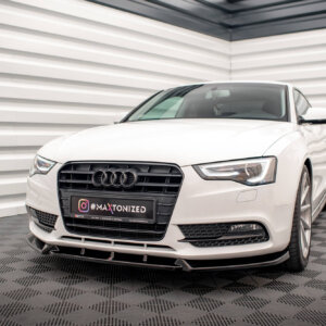 Maxton sprednji splitter V.1 za Audi A5 Coupe / Sportback 8T Facelift