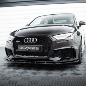 Maxton sprednji splitter V.1 za Audi RS3 8V FL Sedan