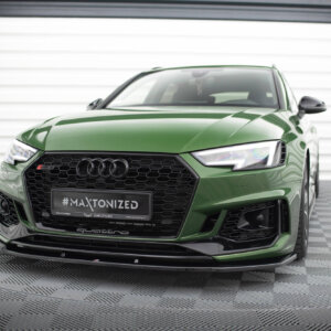 Maxton sprednji splitter V.1 za Audi RS4 B9