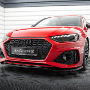 Maxton sprednji splitter V.1 za Audi RS4 B9 Facelift