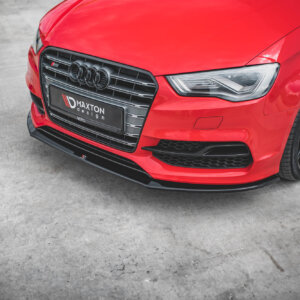 Maxton sprednji splitter V.1 za Audi S3 / A3 S-Line 8V Sedan / Cabrio