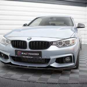 Maxton sprednji splitter V.1 za BMW 4 Coupe / Gran Coupe / Cabrio M-Pack F32 / F36 / F33
