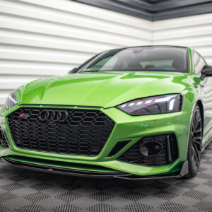 Maxton sprednji splitter V.1 + Flaps za Audi RS5 F5 Facelift