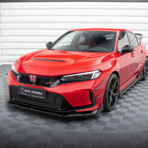 Maxton sprednji splitter V.1 + Flaps za Honda Civic Type-R Mk 11