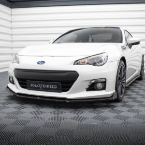 Maxton sprednji splitter V.1 + Flaps za Subaru BRZ Mk1