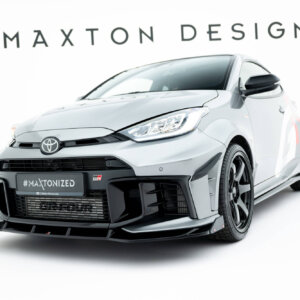Maxton sprednji splitter V.1 + Flaps za Toyota GR Yaris Mk4 Facelift