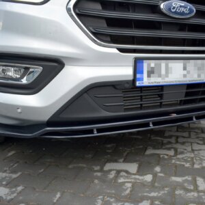 Maxton sprednji splitter V.1 za Ford Transit Custom Mk1 Facelift / Tourneo Custom Mk1 Facelift