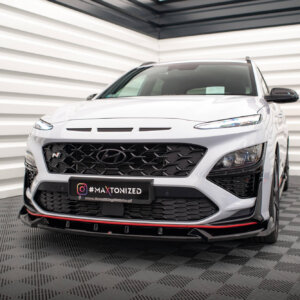 Maxton sprednji splitter V.1 za Hyundai Kona N Mk1