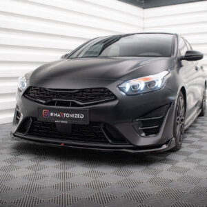 Maxton sprednji splitter V.1 za Kia Proceed GT Mk3 Facelift / Ceed GT / GT - Line Mk1 Facelift