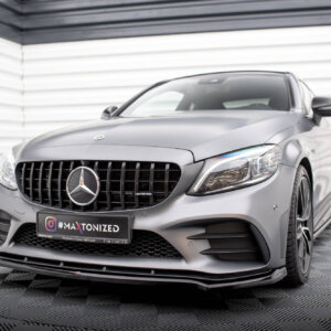 Maxton sprednji splitter V.1 za Mercedes-AMG C43 Coupe / Cabrio / Sedan / Estate C205 / A205 / W205 / S205 Facelift
