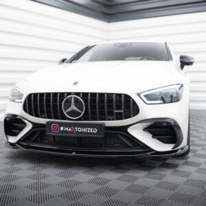 Maxton sprednji splitter V.1 za Mercedes-AMG GT 43 4 Door Coupe V8 Styling Package X290