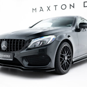 Maxton sprednji splitter V.1 za Mercedes- Benz C Coupe AMG-Line C205