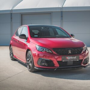 Maxton sprednji splitter V.1 za Peugeot 308 GT Mk2 Facelift