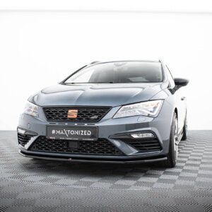 Maxton sprednji splitter V.1 za Seat Leon Cupra / FR Mk3 FL