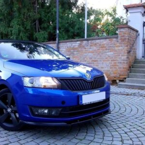 Maxton sprednji splitter V.1 za Skoda Rapid