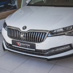 Maxton sprednji splitter V.1 za Skoda Superb Liftback / Combi Mk3 Facelift