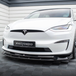 Maxton sprednji splitter V.1 za Tesla Model X Mk1 Facelift