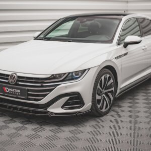 Maxton sprednji splitter V.1 za Volkswagen Arteon R-Line Sedan / Shooting Brake Mk1 Facelift