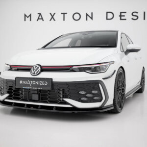 Maxton sprednji splitter V.1 za Volkswagen Golf GTI / GTE / R-Line Mk8 Facelift