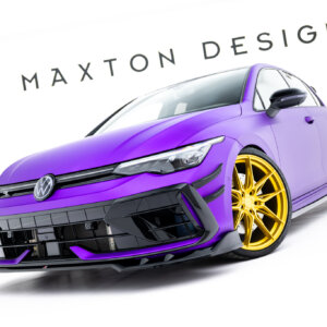 Maxton sprednji splitter V.1 za Volkswagen Golf R Hatchback Mk8 Facelift