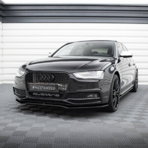 Maxton sprednji splitter V.2 za Audi A4 S-Line / S4 B8 Facelift