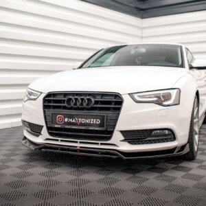 Maxton sprednji splitter V.2 za Audi A5 Coupe / Sportback 8T Facelift