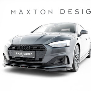 Maxton sprednji splitter V.2 za Audi A5 F5 Facelift