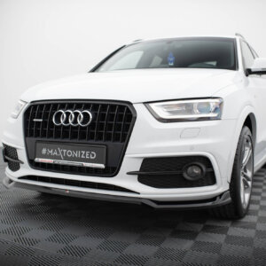 Maxton sprednji splitter V.2 za Audi Q3 S-line 8U