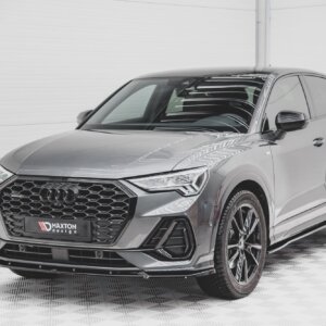 Maxton sprednji splitter V.2 za Audi Q3 Sportback / SUV S-Line F3