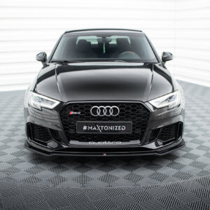 Maxton sprednji splitter V.2 za Audi RS3 Sedan 8V Facelift