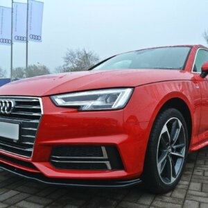 Maxton sprednji splitter V.2 za Audi S4 / A4 S-Line B9