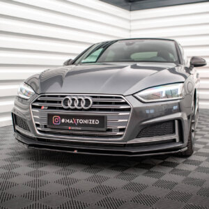 Maxton sprednji splitter V.2 za Audi S5 / A5 S-Line F5 Coupe / Sportback
