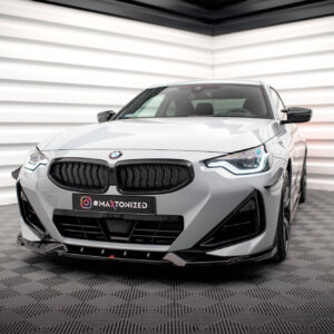 Maxton sprednji splitter V.2 za BMW 2 Coupe M-Pack / M240i G42