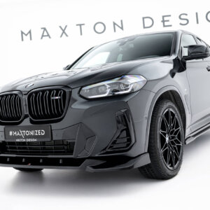 Maxton sprednji splitter V.2 za BMW X4 M-Pack G02 Facelift