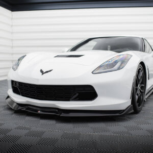 Maxton sprednji splitter V.2 za Chevrolet Corvette Stingray / Z06 C7