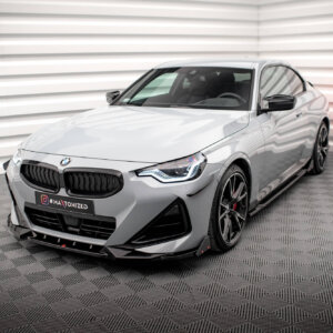 Maxton sprednji splitter V.2 + Flaps za BMW 2 Coupe M-Pack / M240i G42