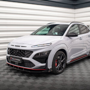 Maxton sprednji splitter V.2 + Flaps za Hyundai Kona N Mk1