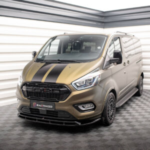 Maxton sprednji splitter V.2 za Ford Transit Custom Mk1 Facelift / Tourneo Custom Mk1 Facelift