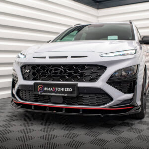 Maxton sprednji splitter V.2 za Hyundai Kona N Mk1