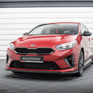 Maxton sprednji splitter V.2 za Kia Ceed GT / GT-Line Mk3 / Proceed Mk1